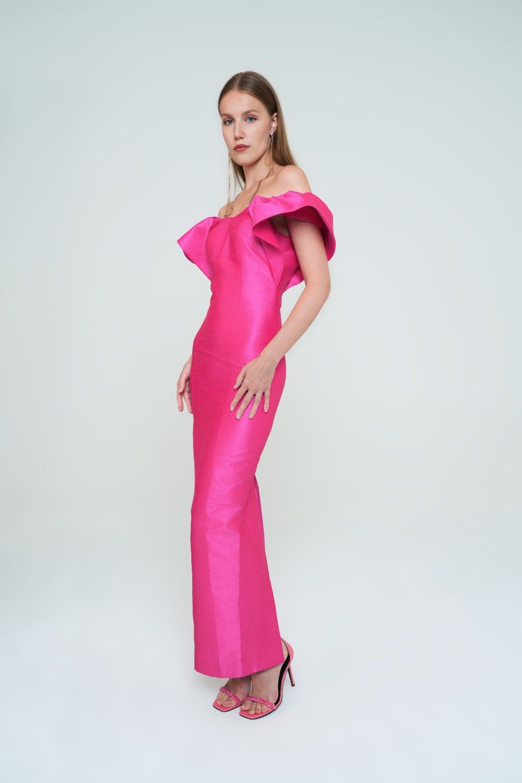 Serafine Gown Magenta
